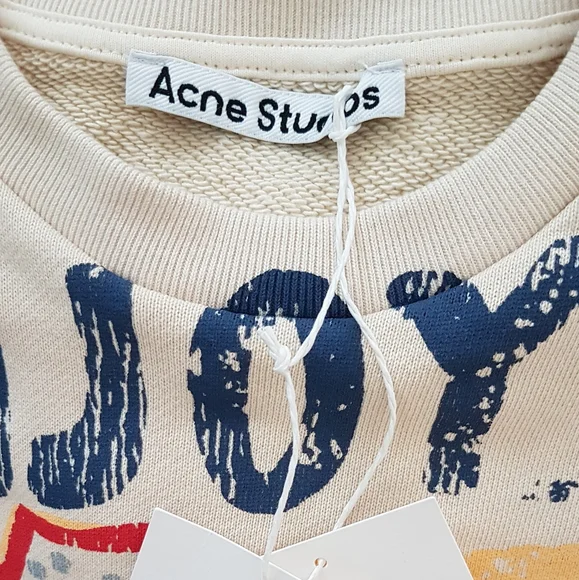NWT - Acne Studios Printed Sweatshirt - Picture 3 of 6